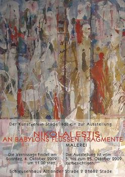 Ausstellung »Nikolai Estis: An Babylons Flüssen. Fragmente (Malerei)« im Kunstverein Stade (Stade, Deutschland)